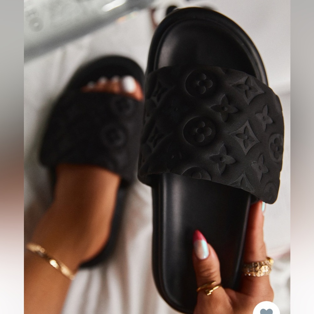 Limited Edition Black Slides